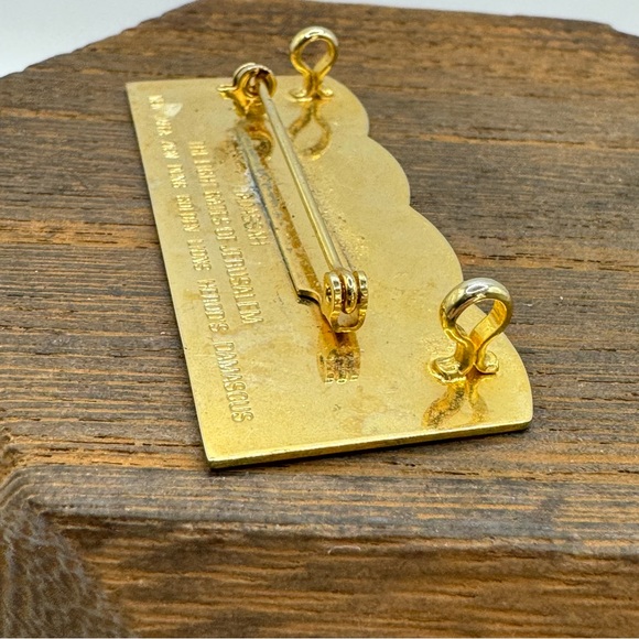 Hadassah colorful enamel brooch pin pendant The Eight Gates of Jerusalem - Picture 5 of 7